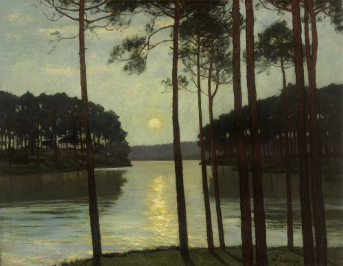 Walter Leistikow: Abendstimmung am Schlachtensee (1895)